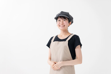 カフェ・スタッフ・女性