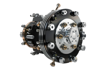 Brake booster isolated on transparent background