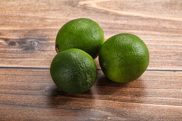 Green sour tropical Lime fruit