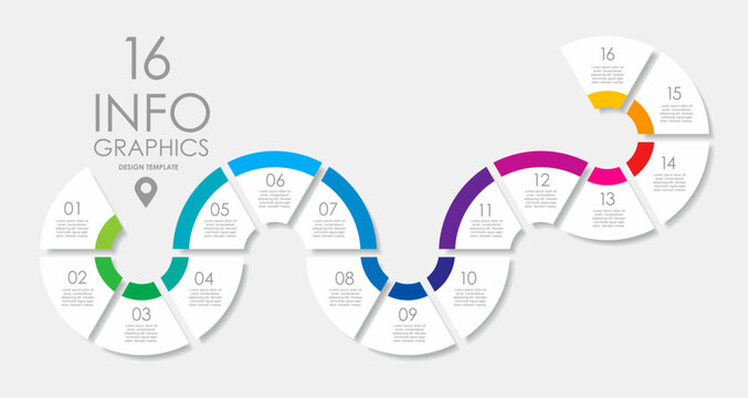 Infographic design template with place for your data. Vector illustration.