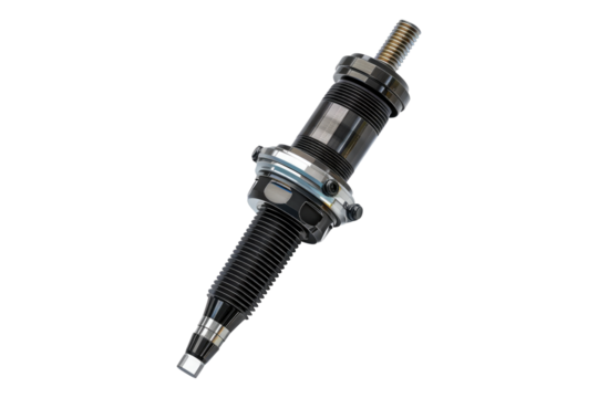 Car clutch master cylinder isolated on transparent background