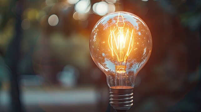 The light bulb represents human resources and the World Wide Web concept. Personnel recruitment management business idea.