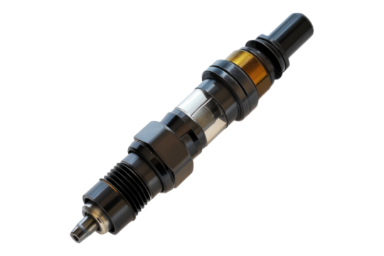 Car oxygen sensor isolated on transparent background