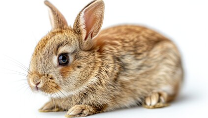 Close-up of a Brown Bunny Rabbit