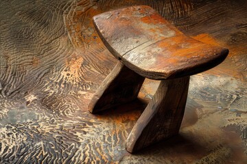 old wooden chair