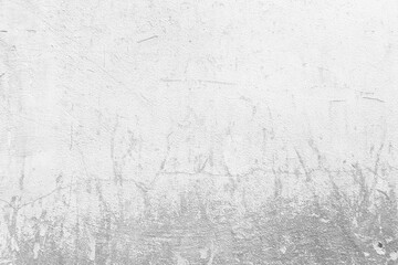 White Grunge Concrete Wall Background.