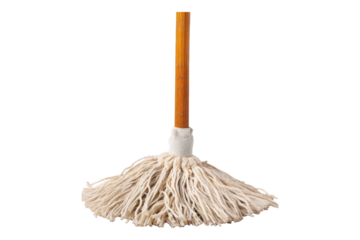 Clip mop isolated on transparent background