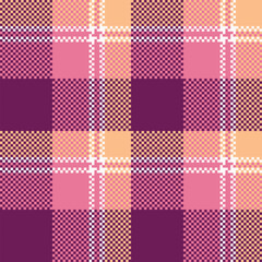 Scottish Tartan Pattern. Abstract Check Plaid Pattern Traditional Scottish Woven Fabric. Lumberjack Shirt Flannel Textile. Pattern Tile Swatch Included.