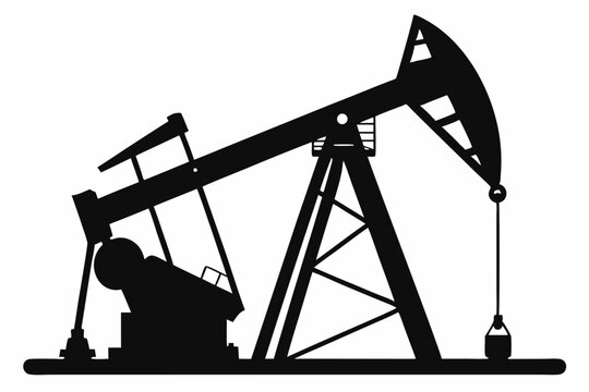 recommend clip art: Oil pump jack Silhouette Vector art, Pump jack black Clip art, petrol pumpjack flat vector icon
                    
                    