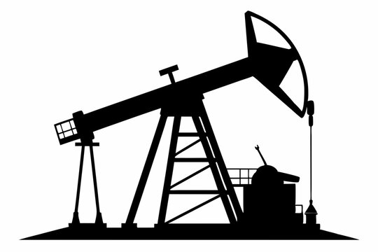 recommend clip art: Oil pump jack Silhouette Vector art, Pump jack black Clip art, petrol pumpjack flat vector icon
                    
                    
