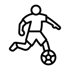 Kicking Ball Icon