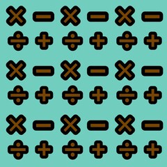 seamless pattern with a set of cars