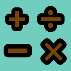 plus and minus buttons