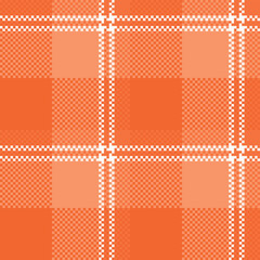 Scottish Tartan Seamless Pattern. Classic Plaid Tartan Seamless Tartan Illustration Vector Set for Scarf, Blanket, Other Modern Spring Summer Autumn Winter Holiday Fabric Print.