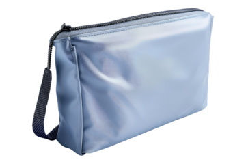 Cosmetic bag isolated on transparent background