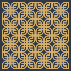 Gold polygonal background seamless pattern