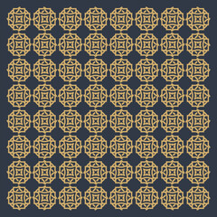 Gold polygonal background seamless pattern