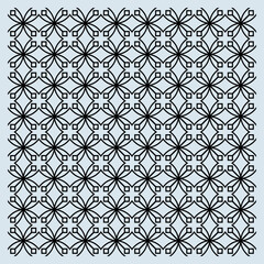 Dark seamless pattern with letter X