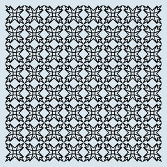 Dark seamless pattern with letter X