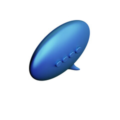 Various 3D cartoon icons of messages