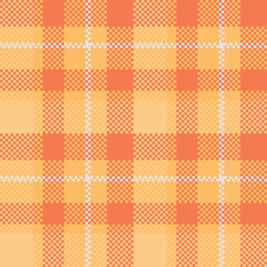 Tartan Plaid Vector Seamless Pattern. Plaid Pattern Seamless. Template for Design Ornament. Seamless Fabric Texture.