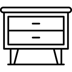 Side Table Icon