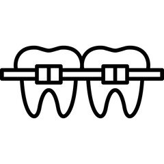 Orthodontic Braces Icon