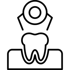 Tooth Extraction Icon