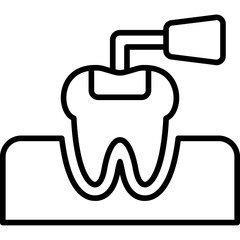 Dental Sealant Icon