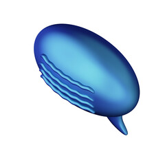 Various toon 3D icons and signs