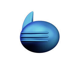 Various toon 3D icons and signs