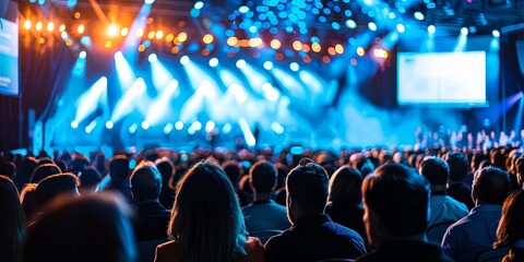 Engaged Audience at Professional Business Conference