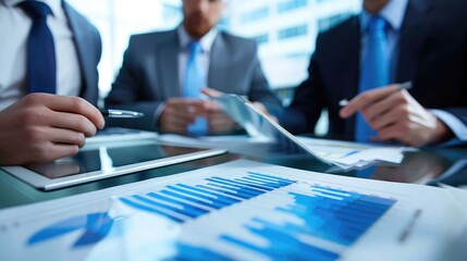 business people working together