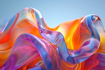 Obraz premium 01062027 22 22 Abstract liquid 3D fonts with dynamic, flowing textures --ar 3:2 --style raw --stylize 250 Job ID: e1a60d54-db0e-4fa2-aa42-bd2887a7dc96