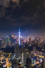 Fototapeta premium scenery in kuala lumpur city.kuala lumpur is the city in the malaysia