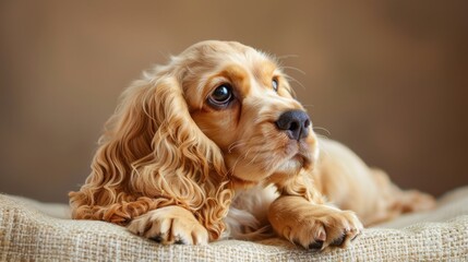 Cocker Spaniel: With their soft, wavy coats and sweet temperaments, Cocker Spaniels are adored as family pets, valued for their gentle nature.
