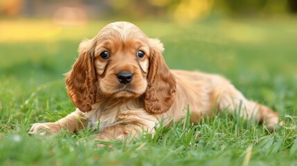 Cocker Spaniel: Known for their soft, wavy coats and sweet temperaments, Cocker Spaniels are cherished family companions, celebrated for their gentle demeanor.
