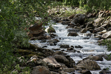 Waterfall in the North of Sweden/ Norway