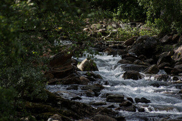 Waterfall in the North of Sweden/ Norway
