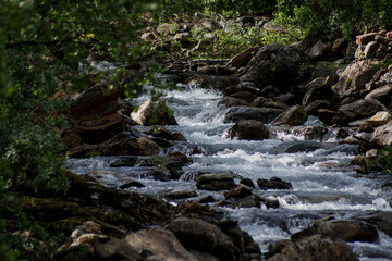 Waterfall in the North of Sweden/ Norway