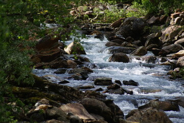Waterfall in the North of Sweden/ Norway