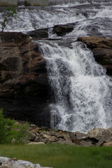 Waterfall in the North of Sweden/ Norway