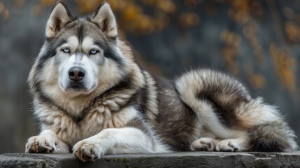 Alaskan Malamute: Strong, friendly, and energetic. Ideal for active families, they boast a striking, wolf-like appearance and are loyal companions.
