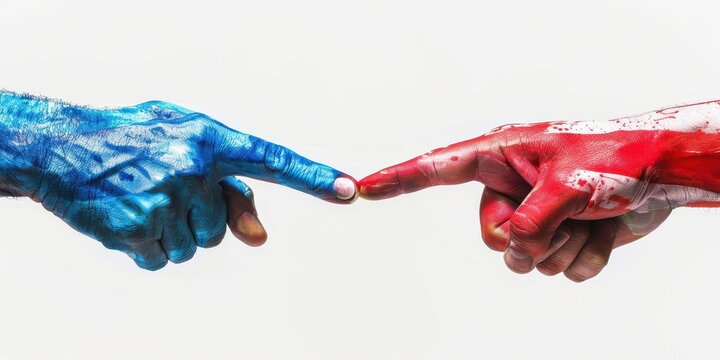 political divide and conflict in the United States.