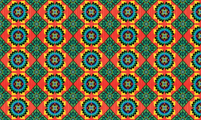 African ethnic native pattern.Traditional kente,ankara,kitenge,chitenge,capulana african wax print fabric pattern.Abstract vector motif pattern.For fabric,clothing,blanket,carpet,woven,wrap,decoration