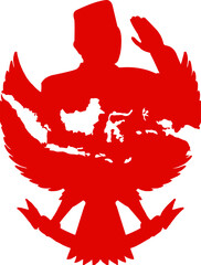 Indonesian Independence Day Silhouette