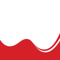 Red And White Border