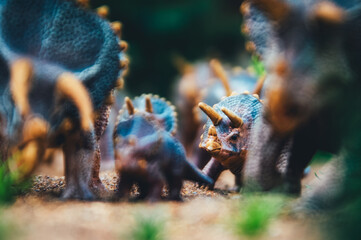 Triceratops Migration: A Herd on the Move © J.M. Tornero