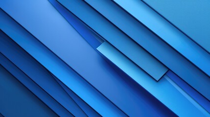 Obraz premium Blue material design with abstract background and web template