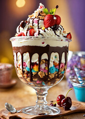 ice cream dessert